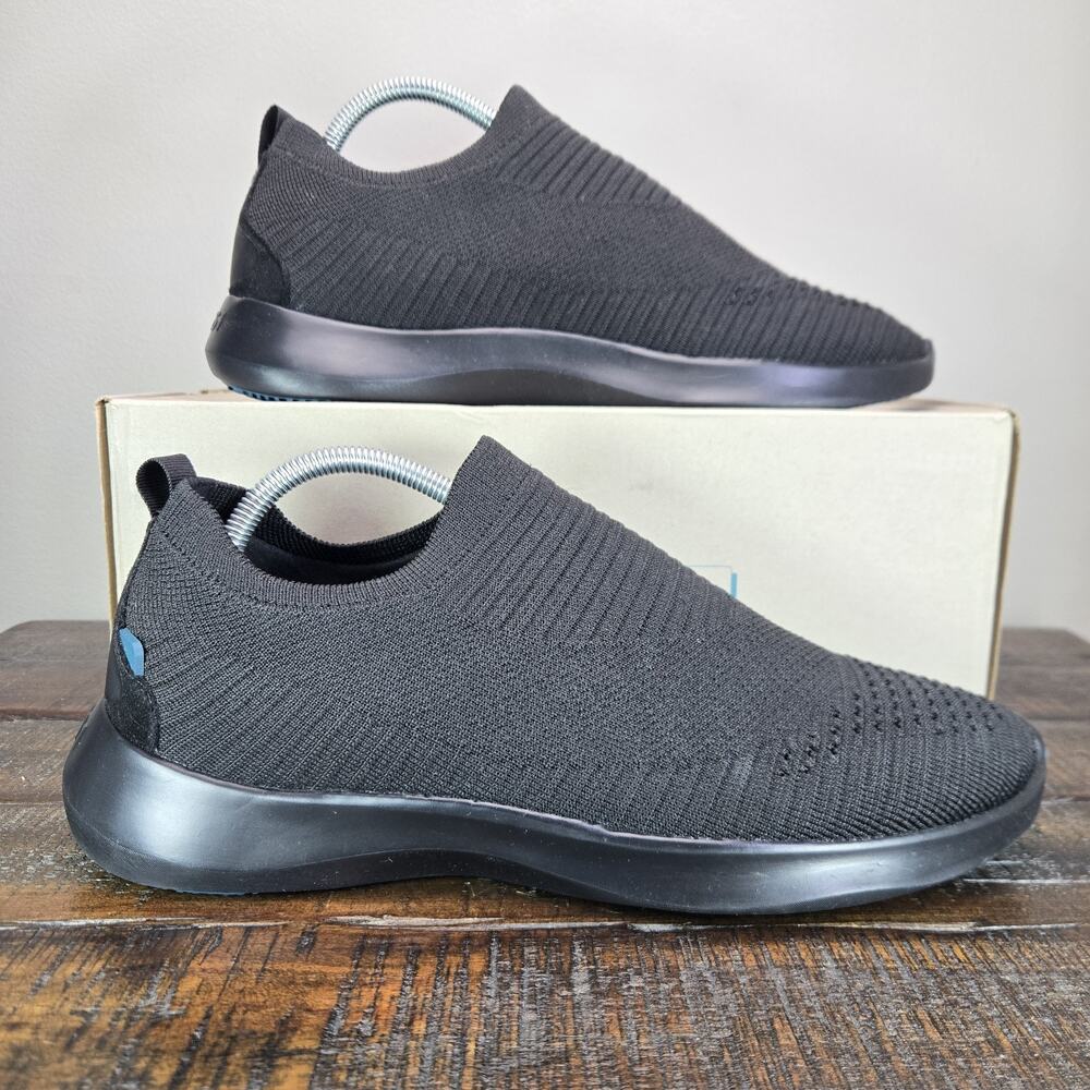 Vessi Everyday Move Slip On Mens Size 10 Waterproof Shoes Sneakers Onyx Black